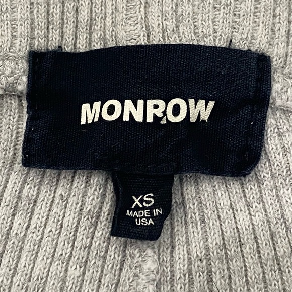 monrow oat ribbed jogger XS - Picture 3 of 5